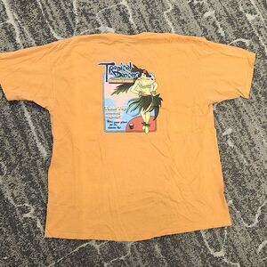 Tropical Dancer Cocktail Lounge T-shirt  XL